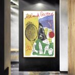 affiche vintage roland garros