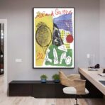 affiche vintage roland garros