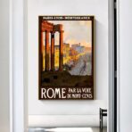 affiche vintage rome