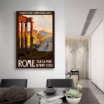 affiche vintage rome