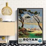 affiche vintage Royan