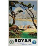 affiche vintage Royan