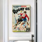 affiche vintage rugby