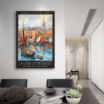 affiche vintage Saint-Malo