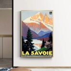 affiche vintage savoie