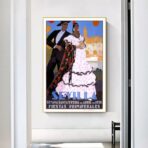 affiche vintage séville
