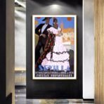 affiche vintage séville