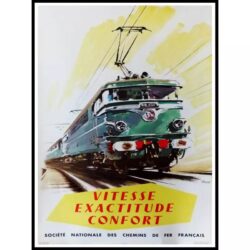 affiche vintage sncf