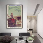 affiche vintage station balnéaire