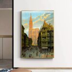 affiche vintage strasbourg