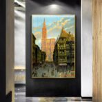 affiche vintage strasbourg