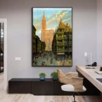 affiche vintage strasbourg