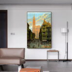 affiche vintage strasbourg