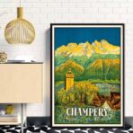 affiche vintage suisse