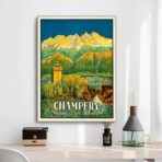 affiche vintage suisse