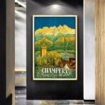 affiche vintage suisse