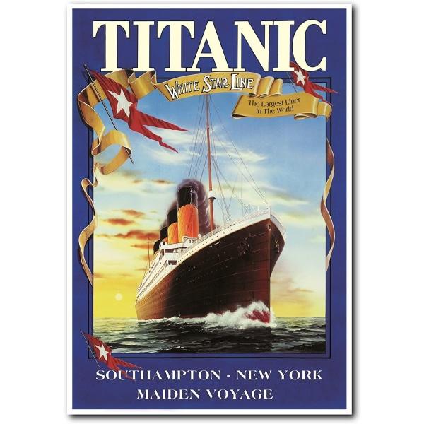 affiche-vintage-titanic affiche vintage titanic