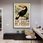 affiche vintage toucan