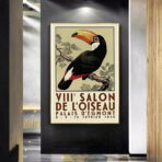affiche vintage toucan