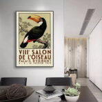 affiche vintage toucan