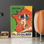 affiche vintage tour de france