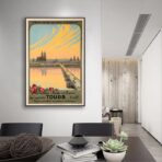 affiche vintage Tours