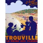 affiche vintage trouville