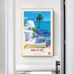 affiche vintage tunisie
