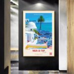 affiche vintage tunisie