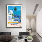 affiche vintage tunisie