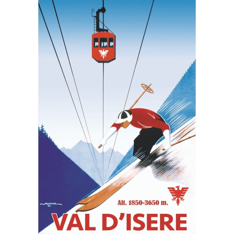 affiche-vintage-val-disere affiche vintage val d'isère