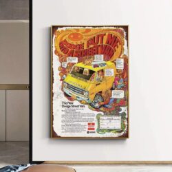 affiche vintage van