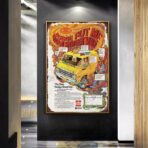 affiche vintage van