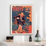 affiche vintage vannes