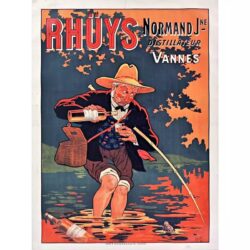 affiche vintage vannes