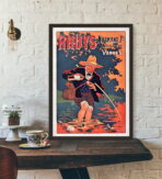 affiche vintage vannes