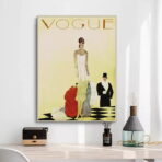 affiche vintage vogue