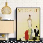 affiche vintage vogue