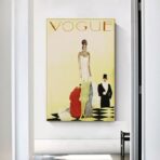 affiche vintage vogue
