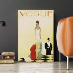 affiche vintage vogue