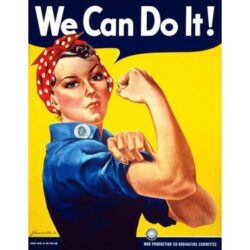 affiche vintage we can do it