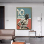 affiche vintage zidane