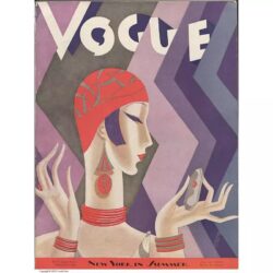 affiche vogue vintage