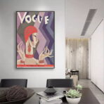 affiche vogue vintage