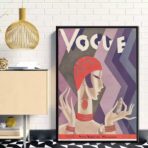 affiche vogue vintage