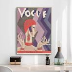 affiche vogue vintage