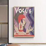 affiche vogue vintage