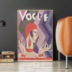 affiche vogue vintage