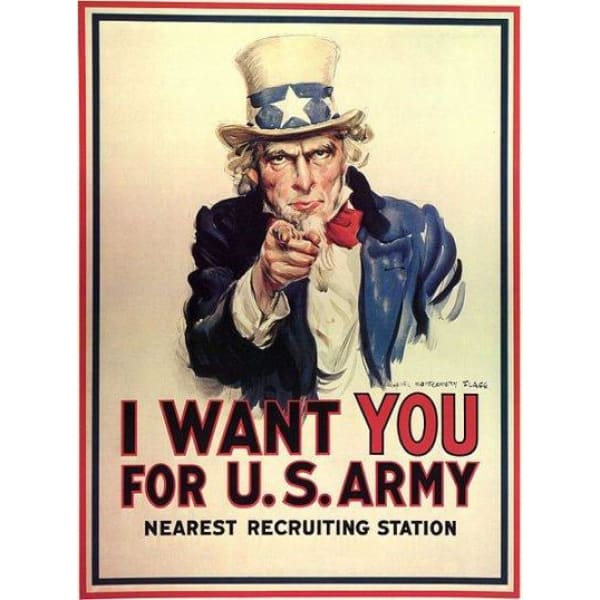afficheIwantyourforusarmy_999 affiche I want you for us army
