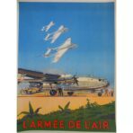 affiche armee vintage dessin